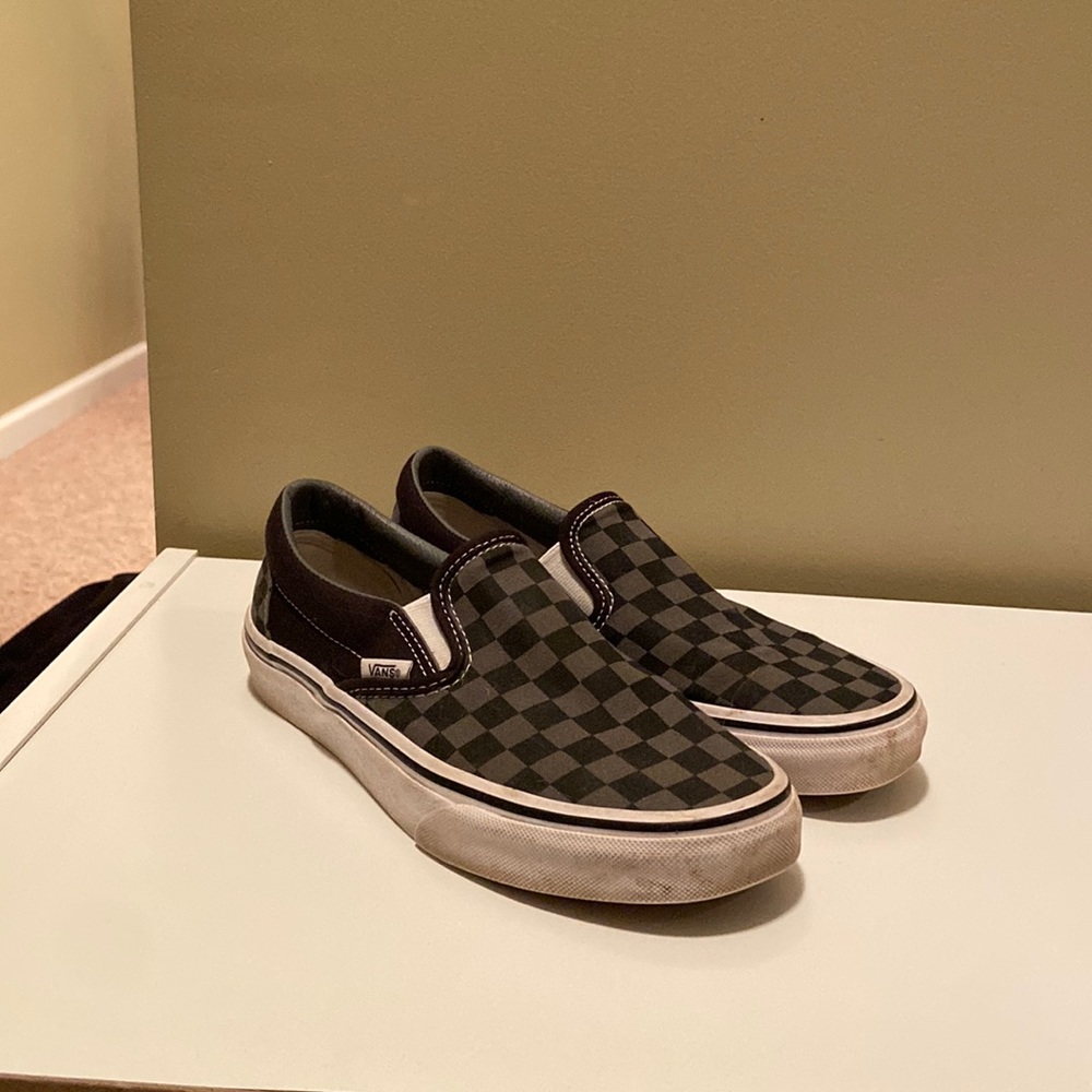 Checkered Vans